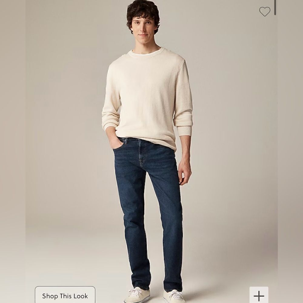 J.Crew 484 Slim-fit stretch jean in one-year wash